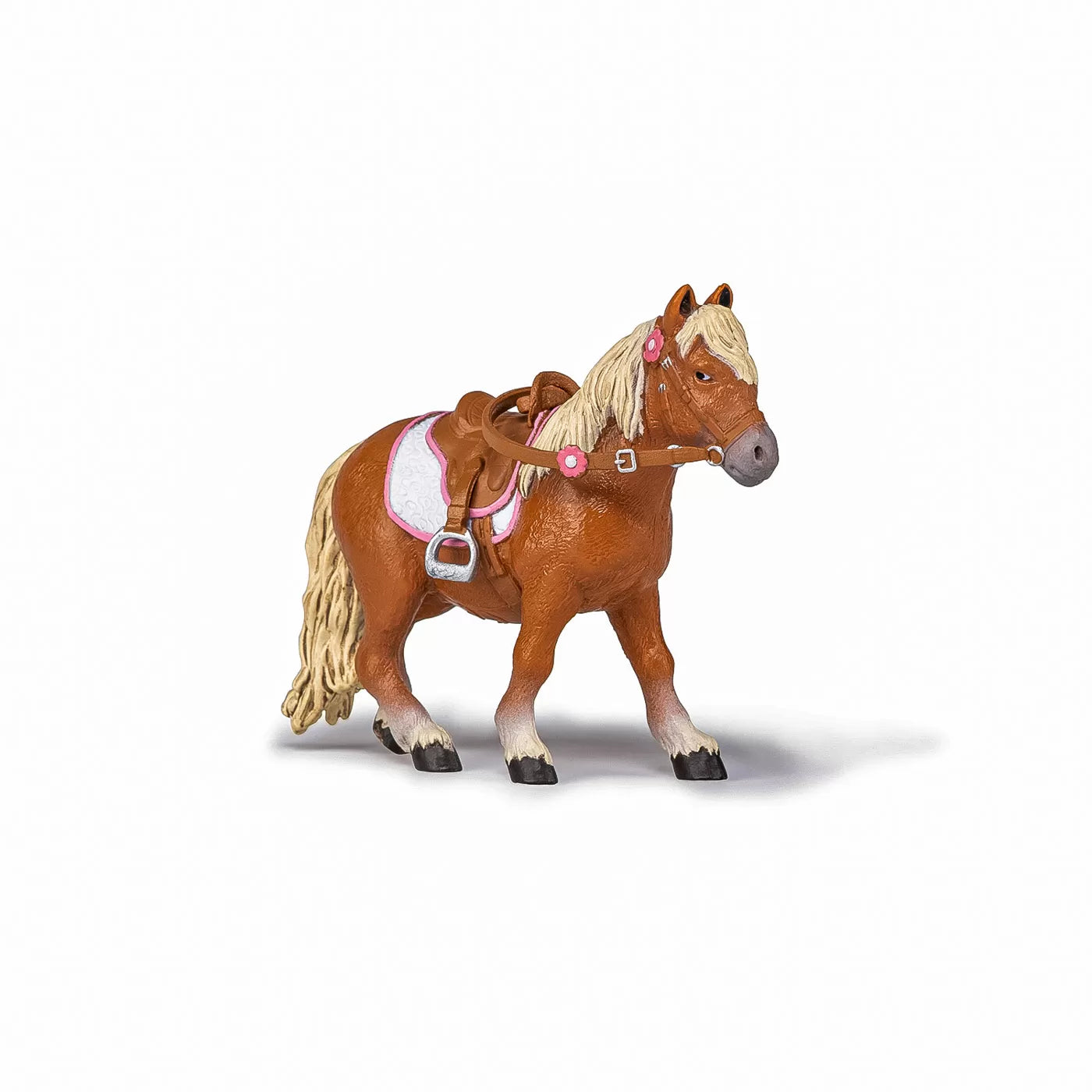 Papo figurina ponei shetland cu sa