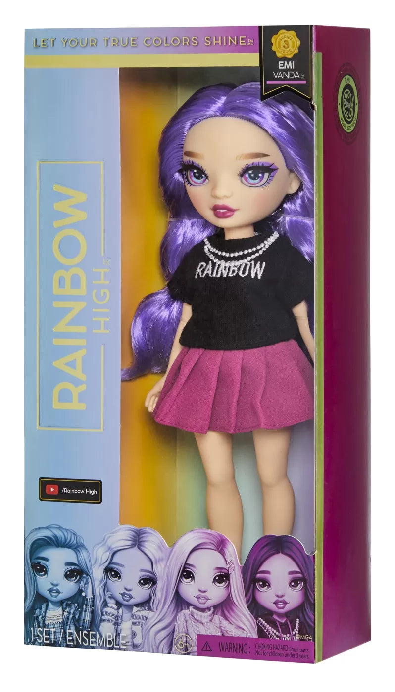 Rainbow high  papusa emi vanda