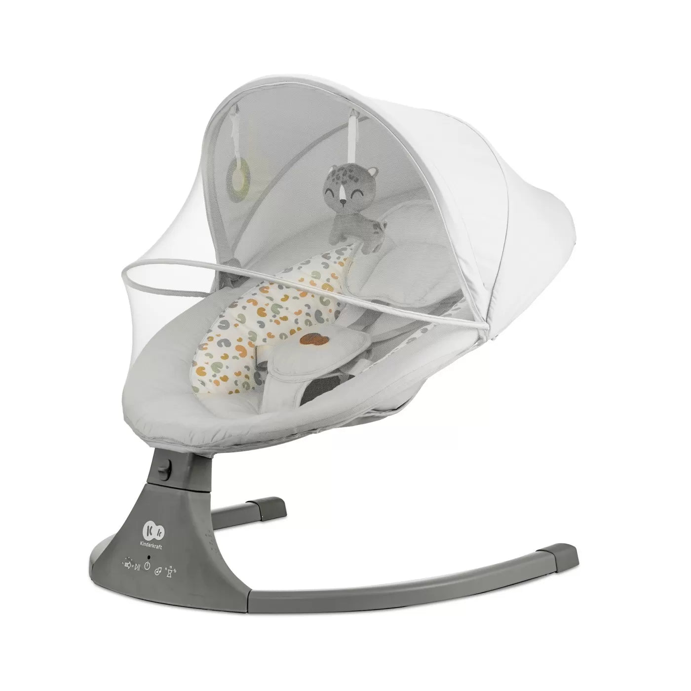 Leagan electric kinderkraft lumi 2, light grey