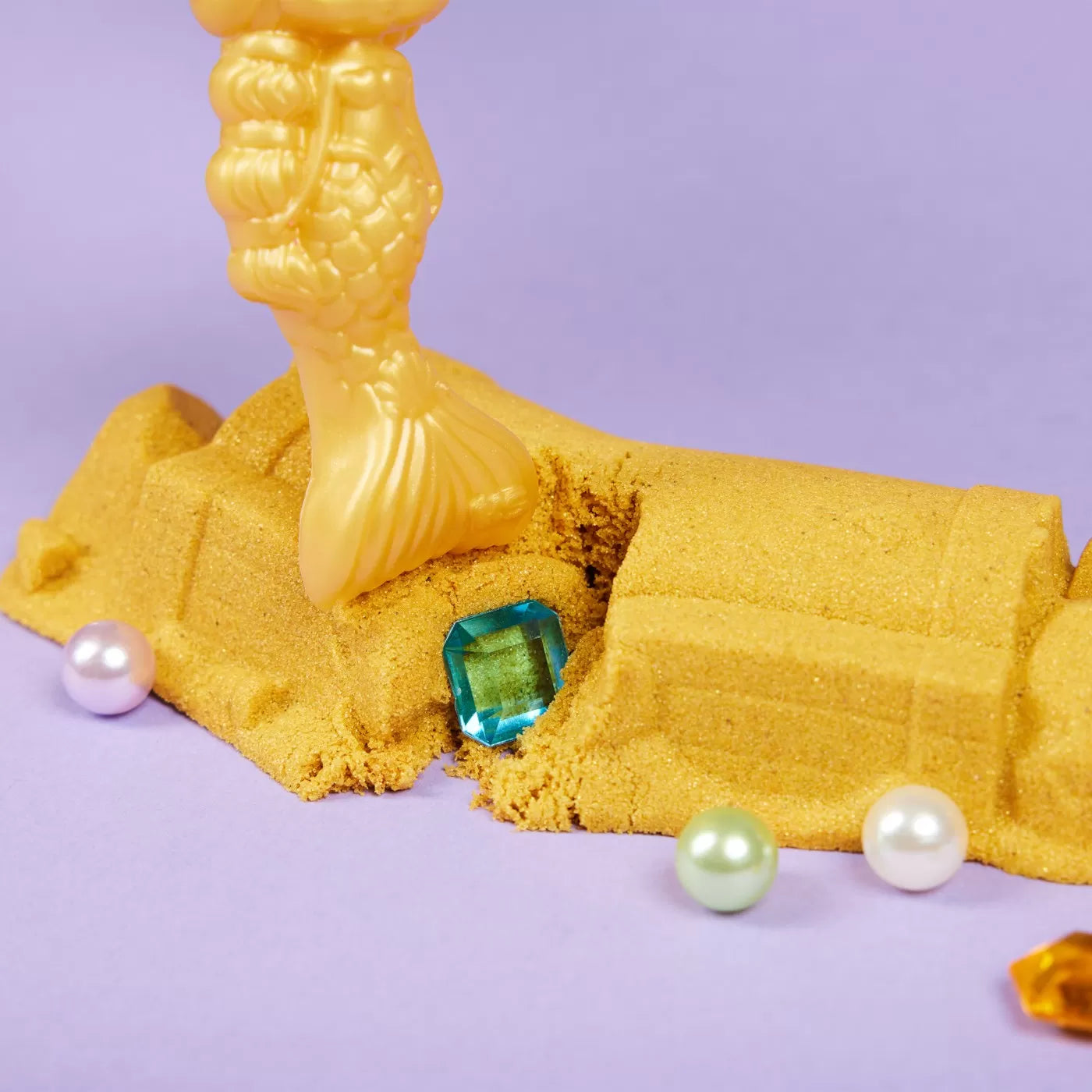 Kinetic sand set mermaid crystal