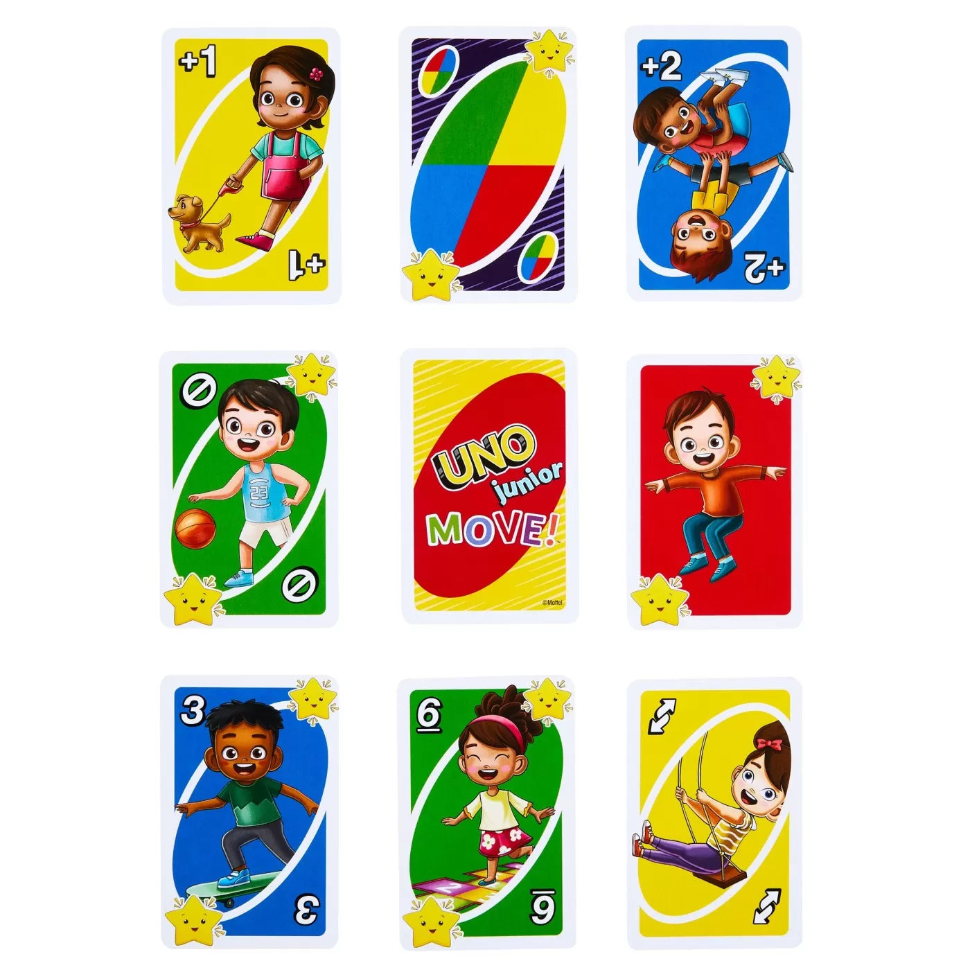 Carti de joc uno junior move