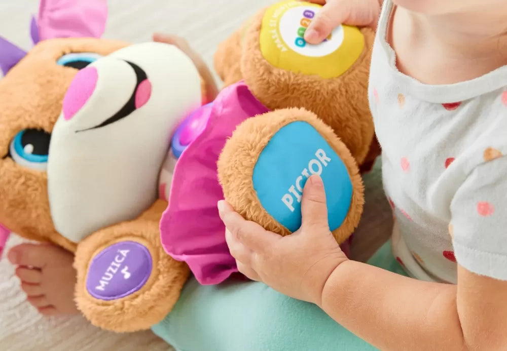 Fisher Price kiskutya Hugi románul beszél
