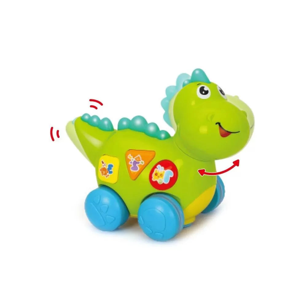 Interaktív bébi dinoszaurusz mozgással, dalokkal és fényekkel