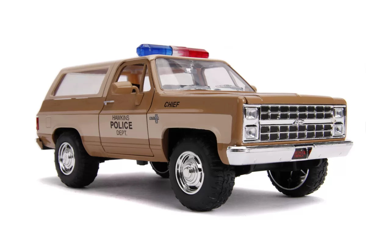 1980-as Chevy Police K5 fémmodell, 1-24 méretarány