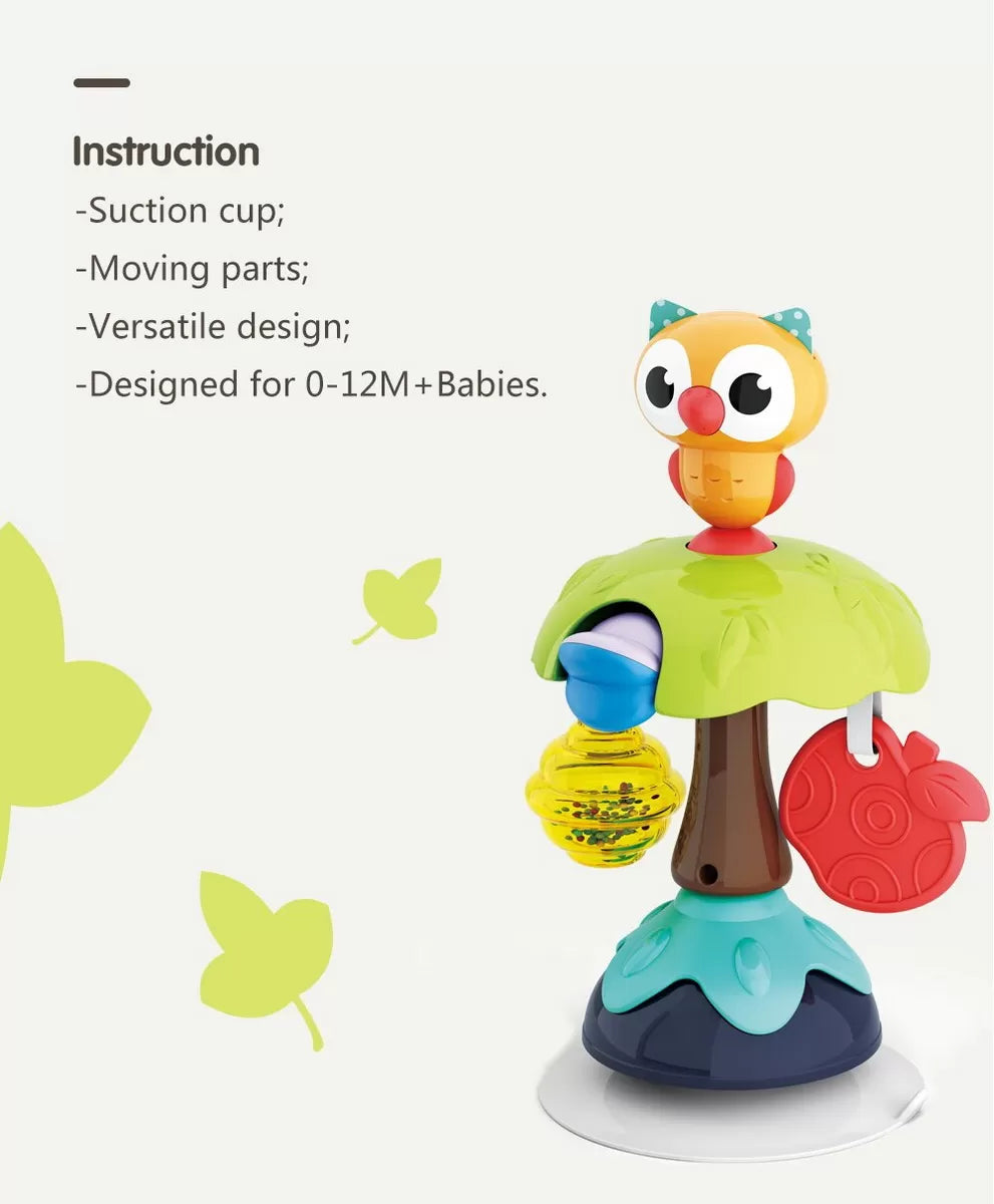 Babajáték tapadókoronggal - bagoly