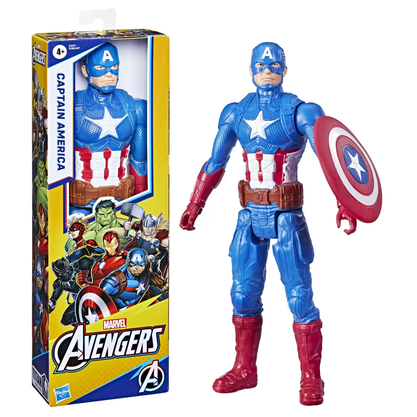 Bosszúállók Titán film hősei figura Amerika Kapitány 29cm