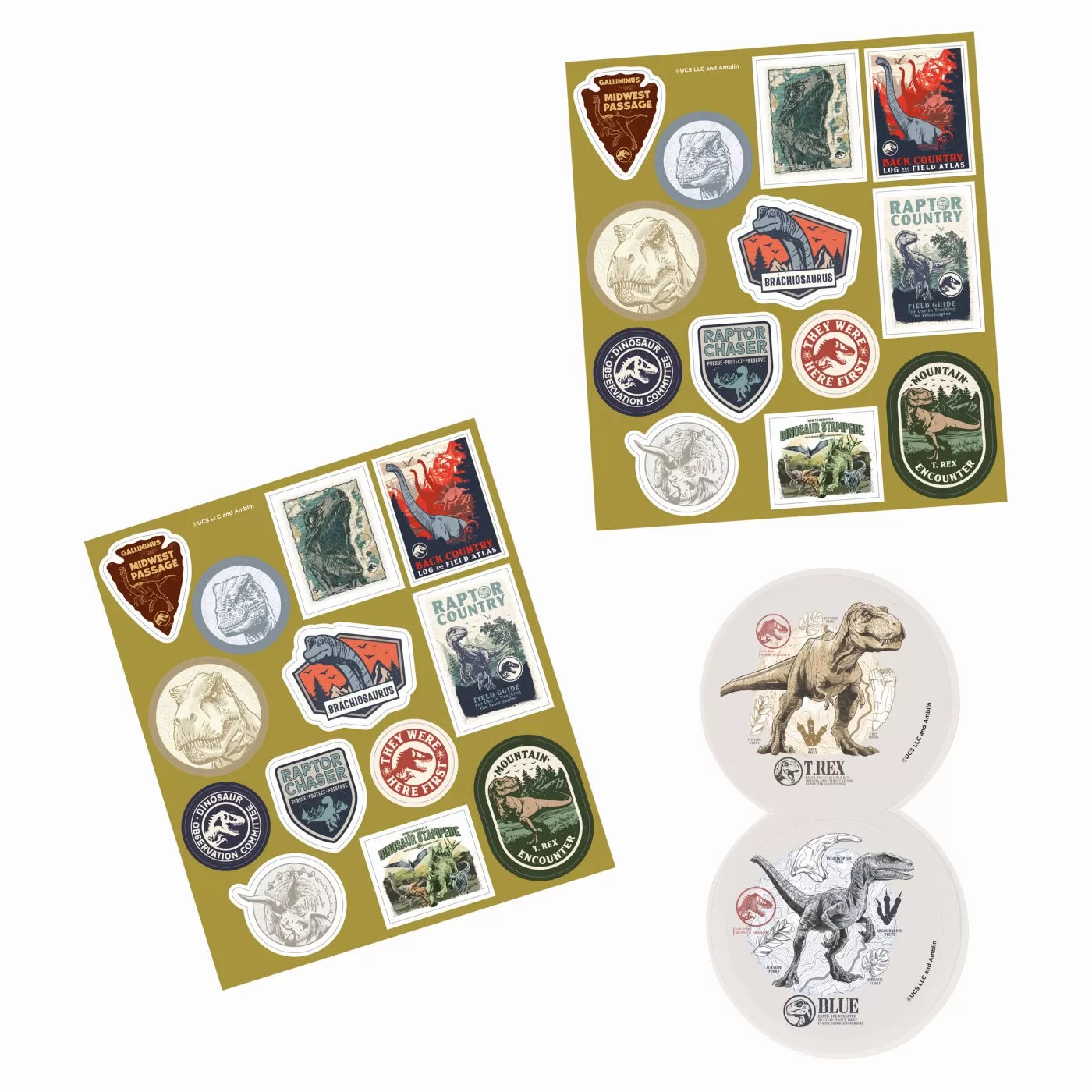 Set desen gentuta de creatie jurassic world