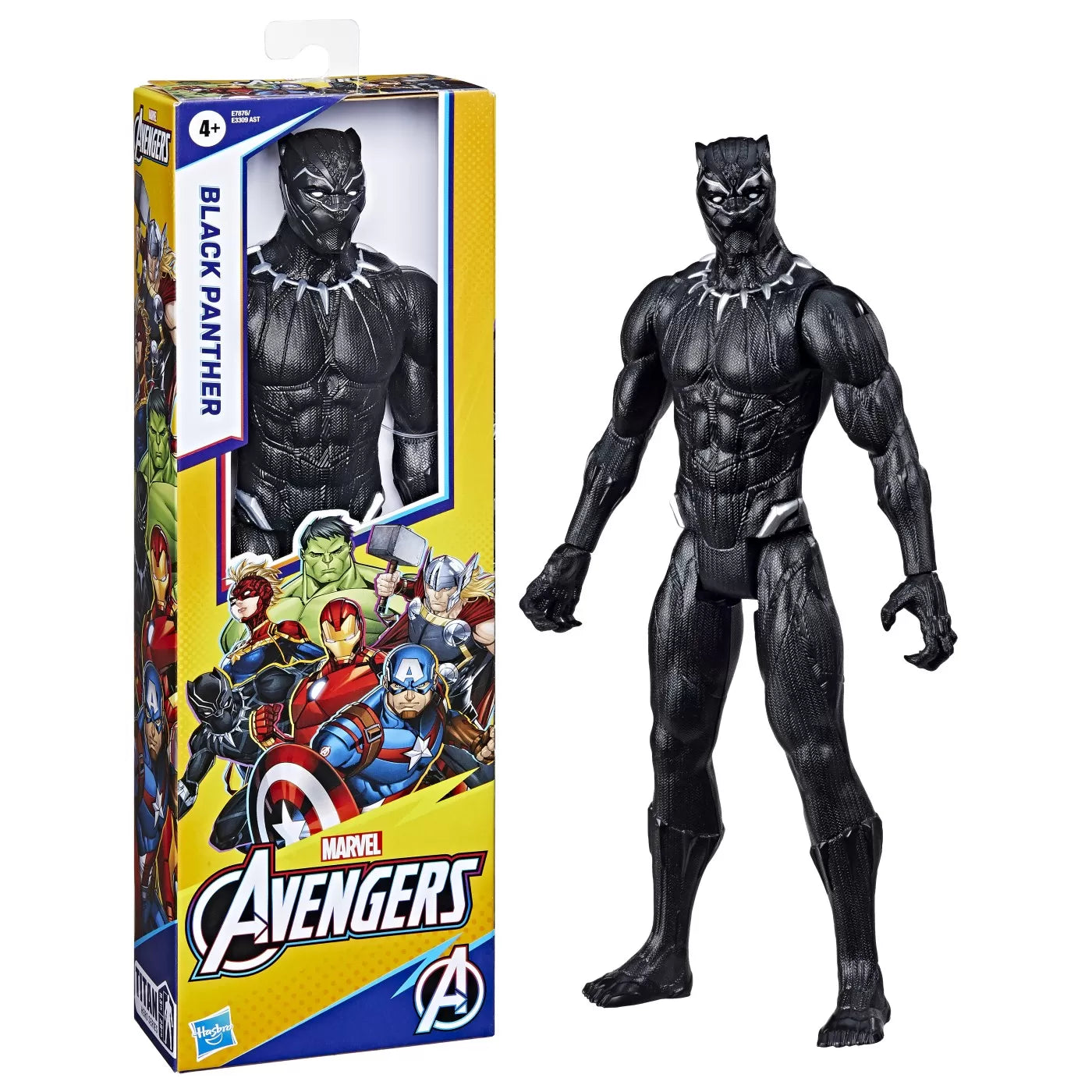 Bosszúállók Titán filmhősök figura Fekete Párduc 29cm