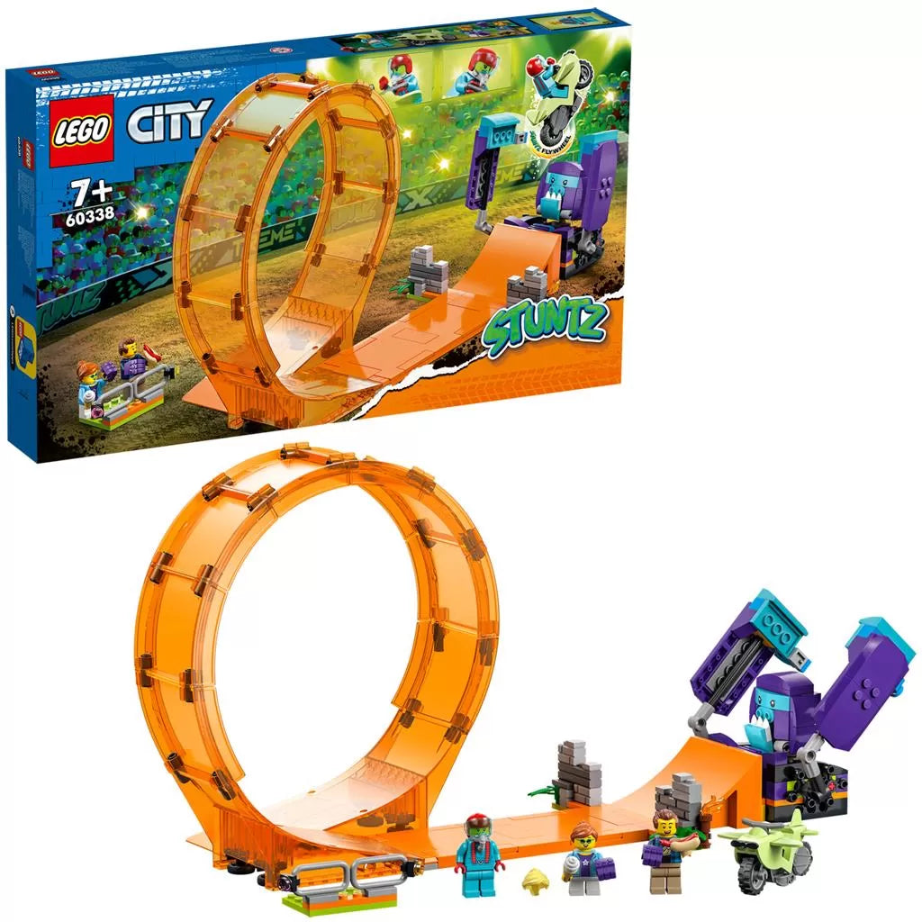 Lego City Stuntz zúzós mutatvány a hurokban 60338