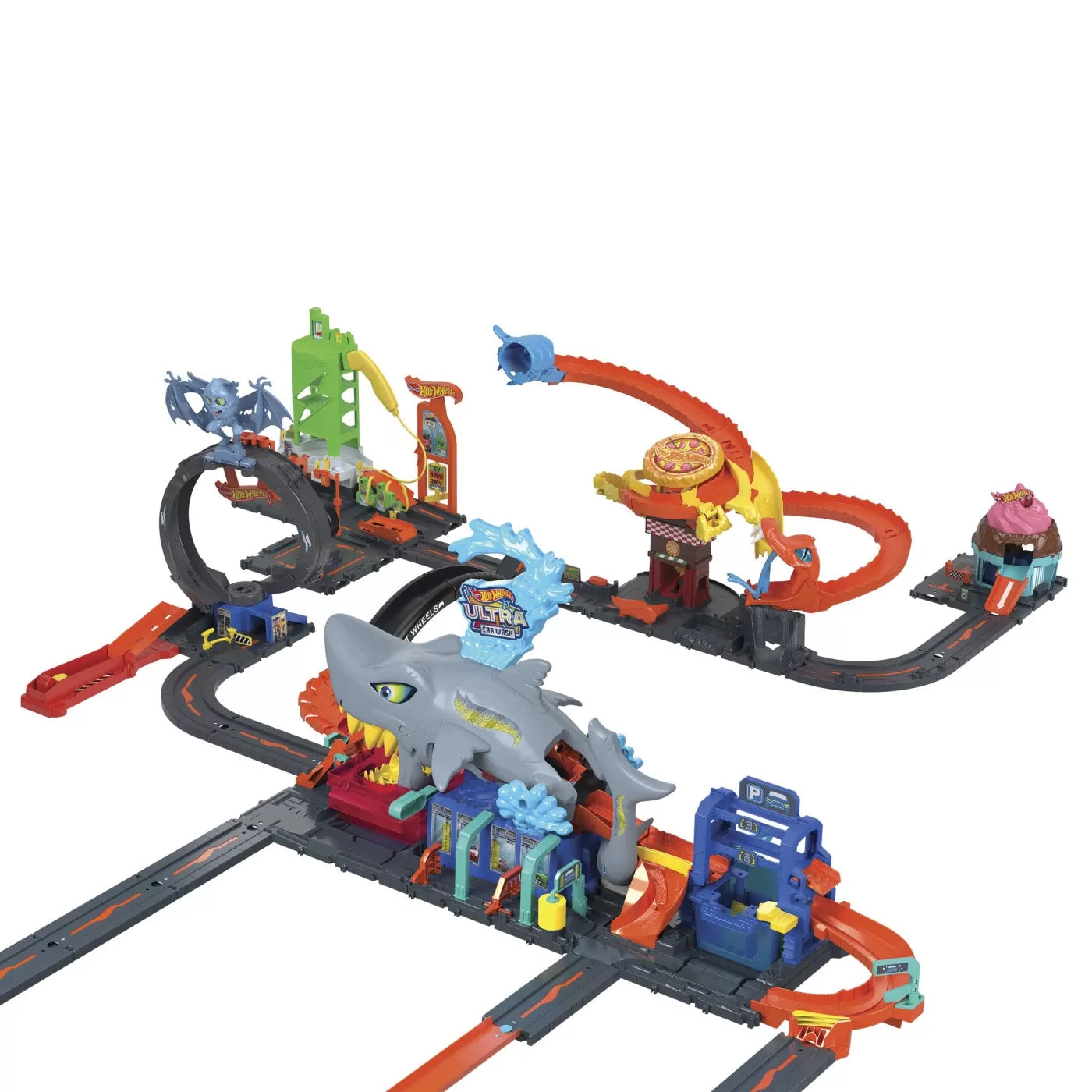 Hot Wheels City Color Reveal autómosó 91 cm
