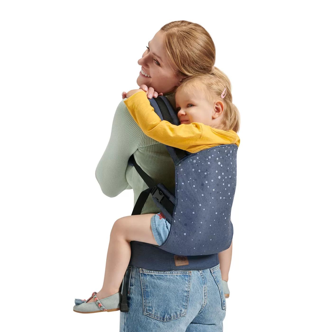 Ergonomikus babahordozó Kinderkraft Nino, 20 kg-ig, konfetti farmer