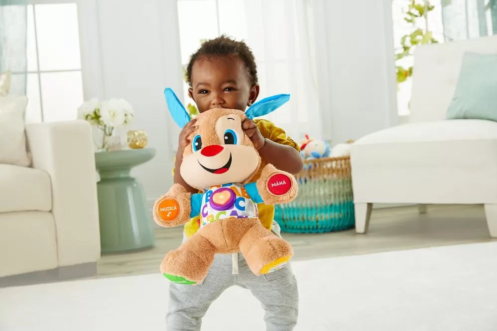 Catelusul vorbitor si educativ limba romana fisher price