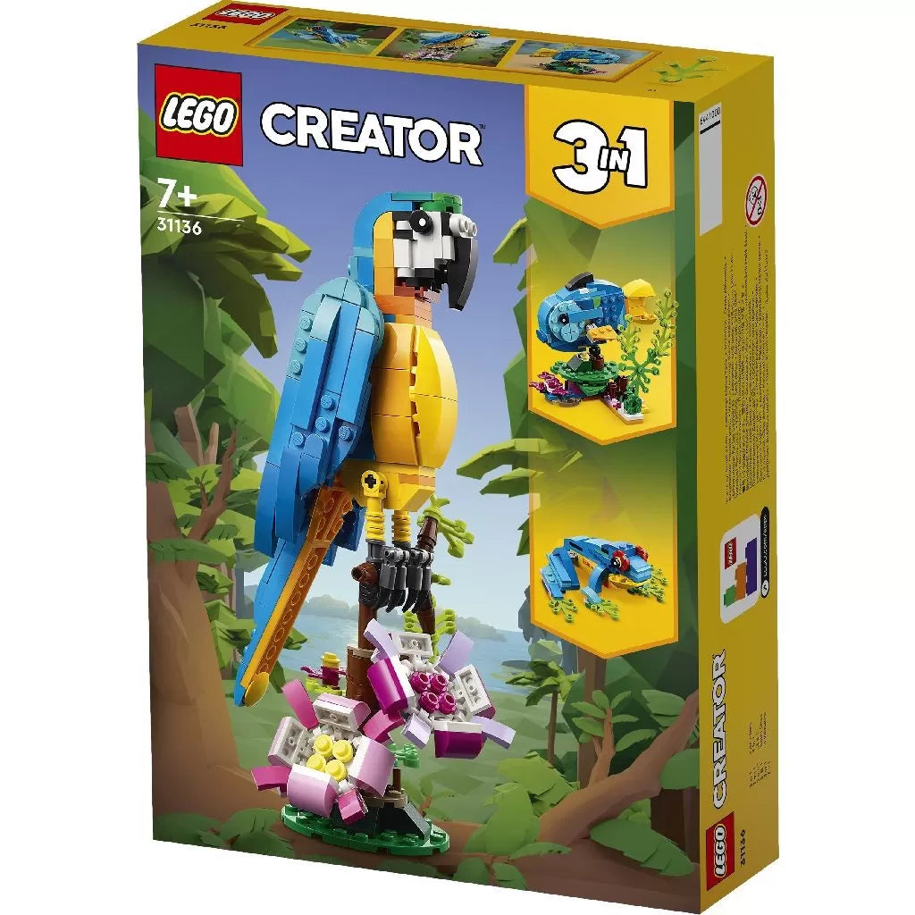 Lego creator papagal exotic 31136