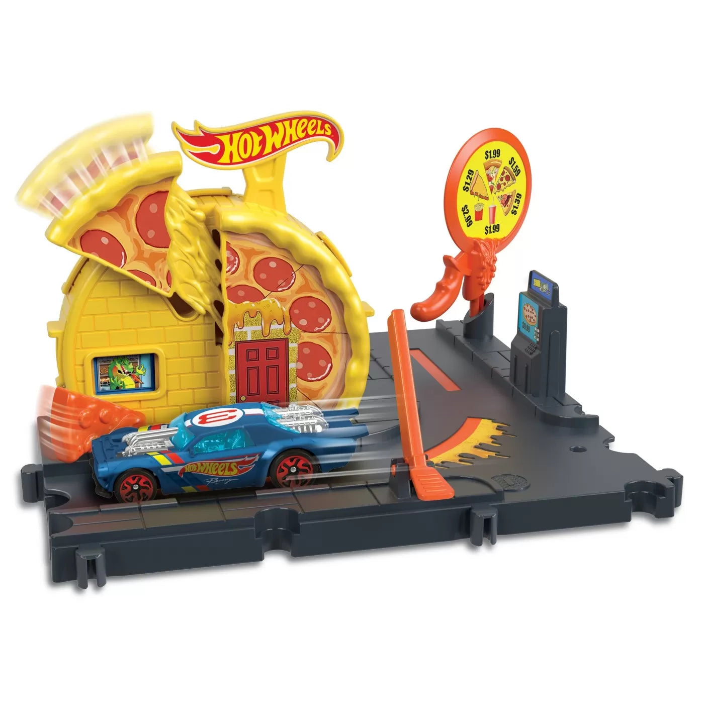 Hot Wheels City Explorer gyors pizzafutár