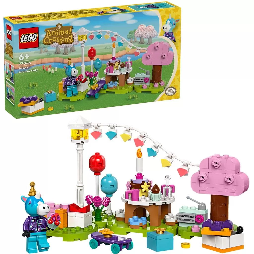 Lego Animal Crossing Julian születésnapi partija 77046