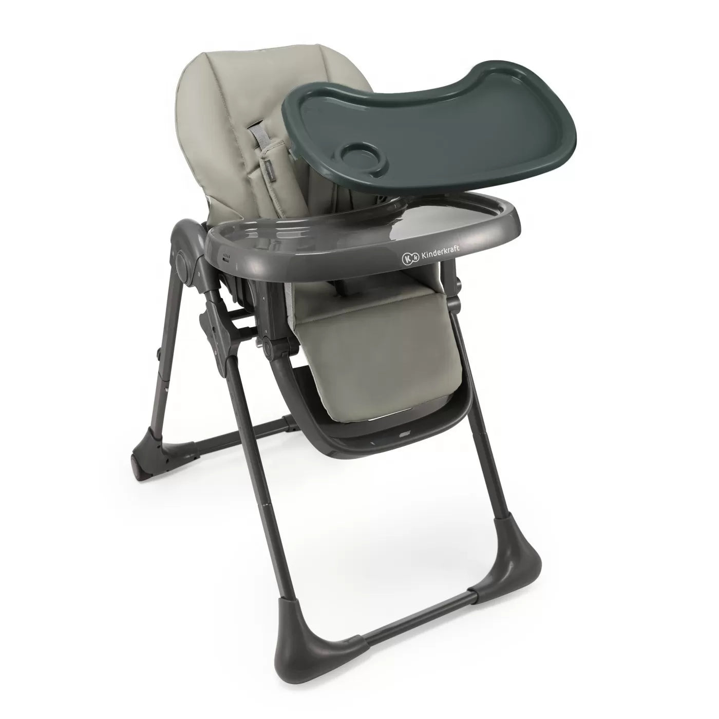 Scaun de masa kinderkraft tummie, pliabil, grey