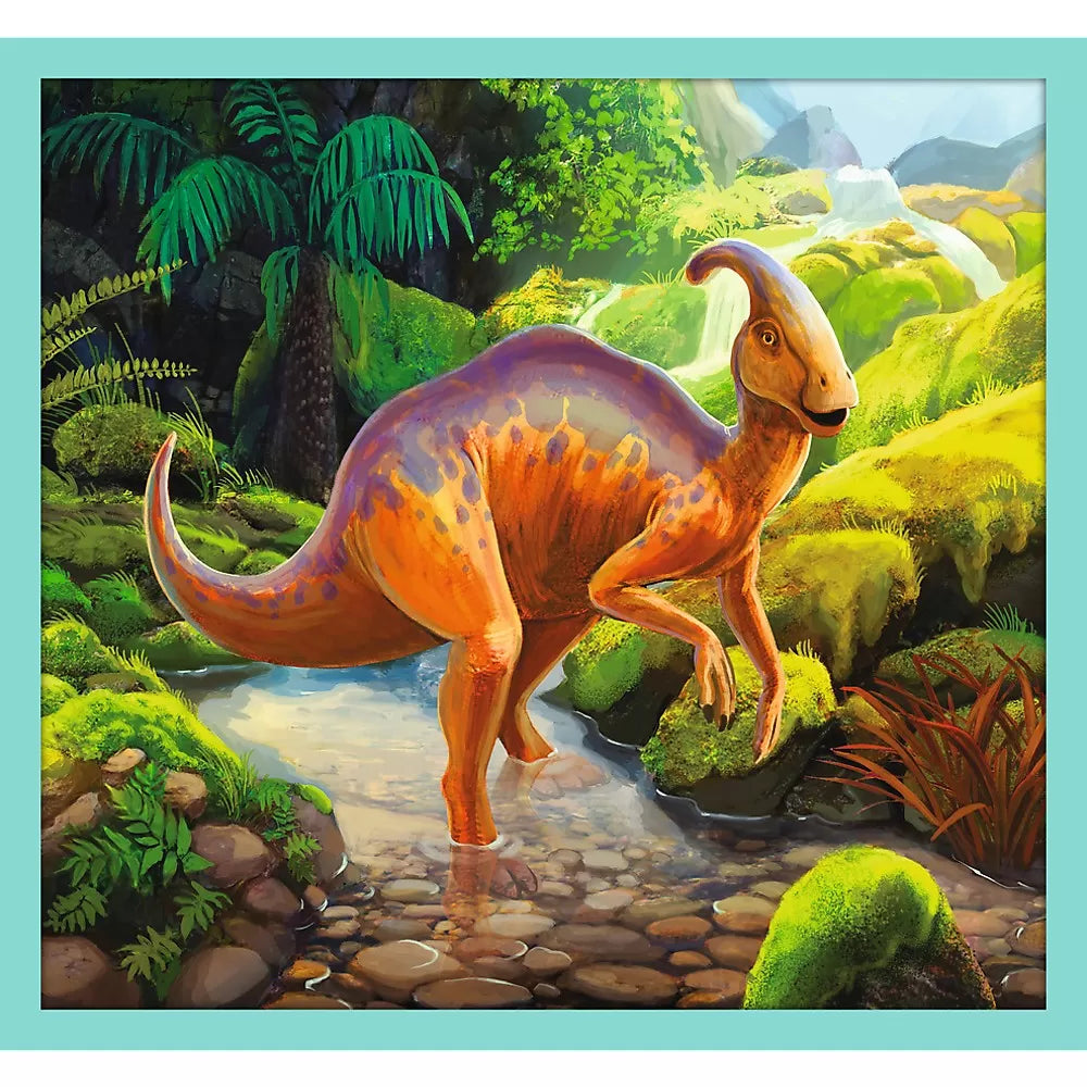 Puzzle trefl 10in1 lumea dinozaurilor