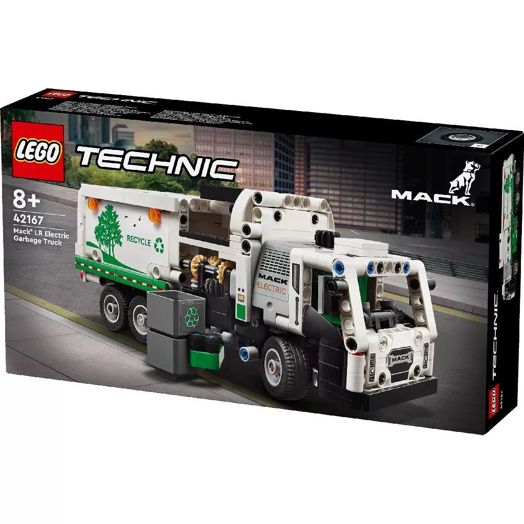 Lego technic autogunoiera mack lr electric 42167
