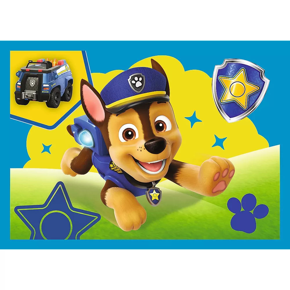 Puzzle trefl 4in1 patrula catelusilor echipa