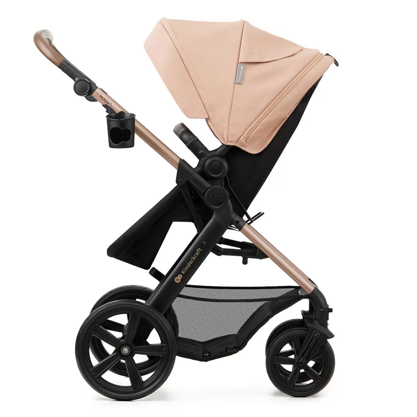 Carucior 3 in 1 kinderkraft moov 2, sand beige