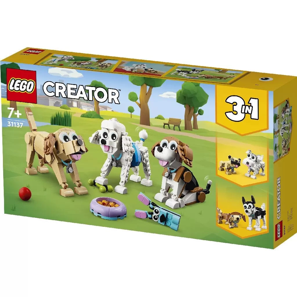 Lego creator caini adorabili 31137