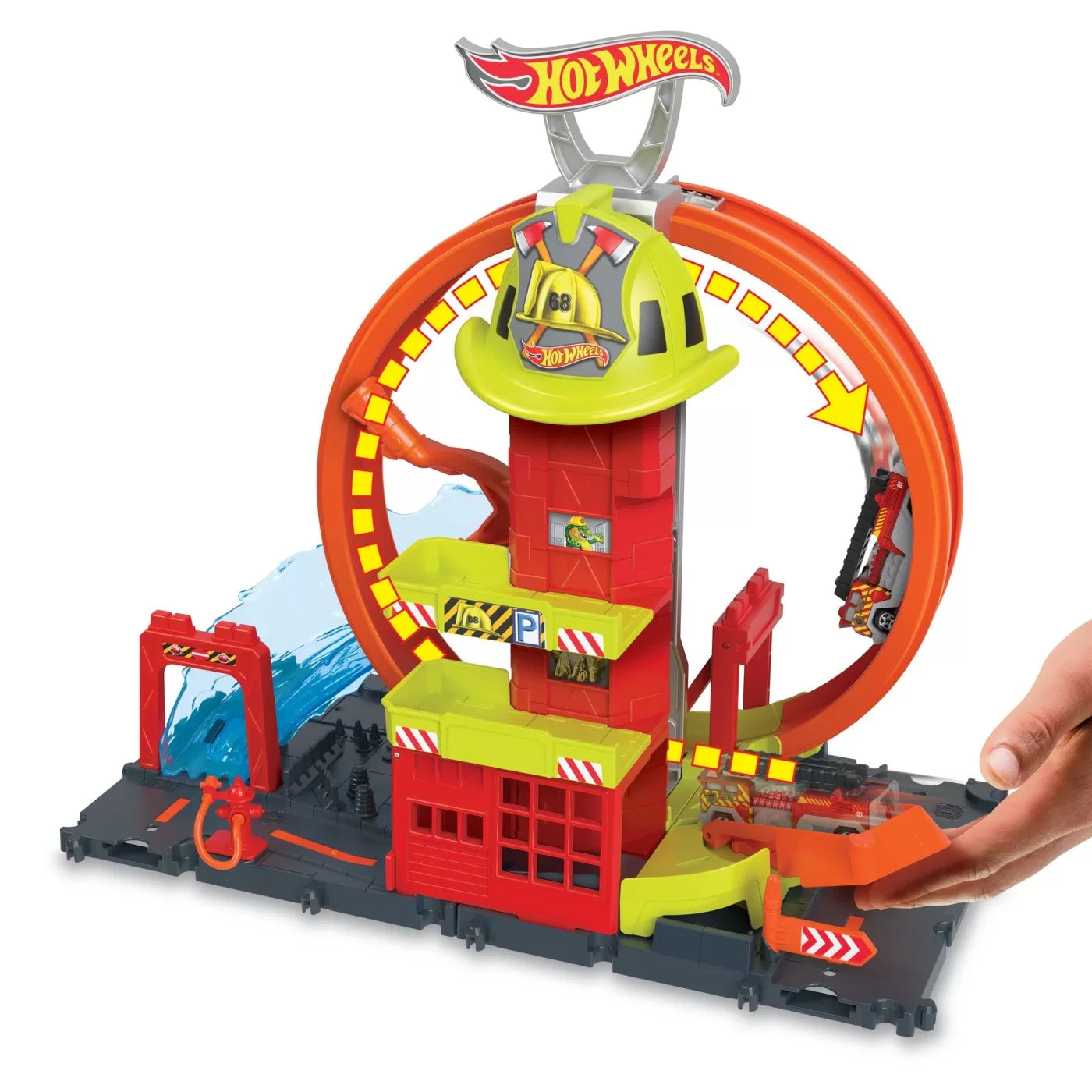 Hot Wheels Super Loop tűzoltóság