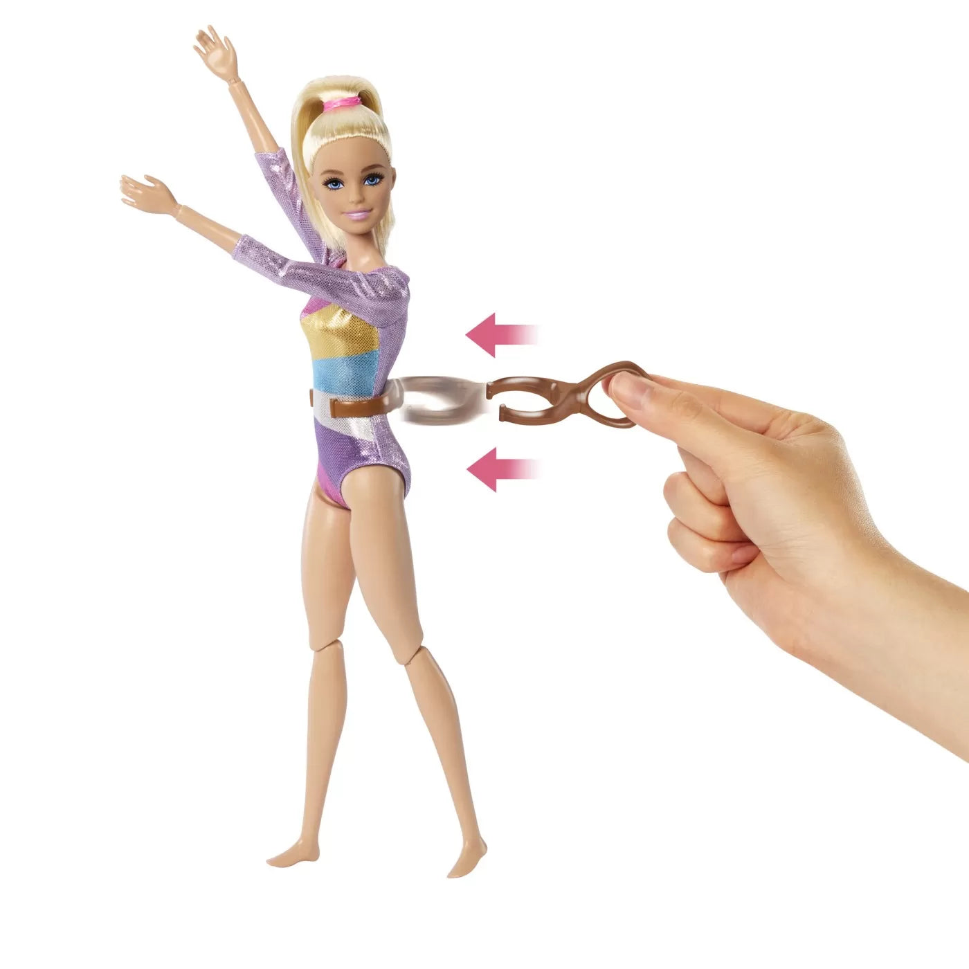 Barbie papusa barbie you can be gimnasta blonda