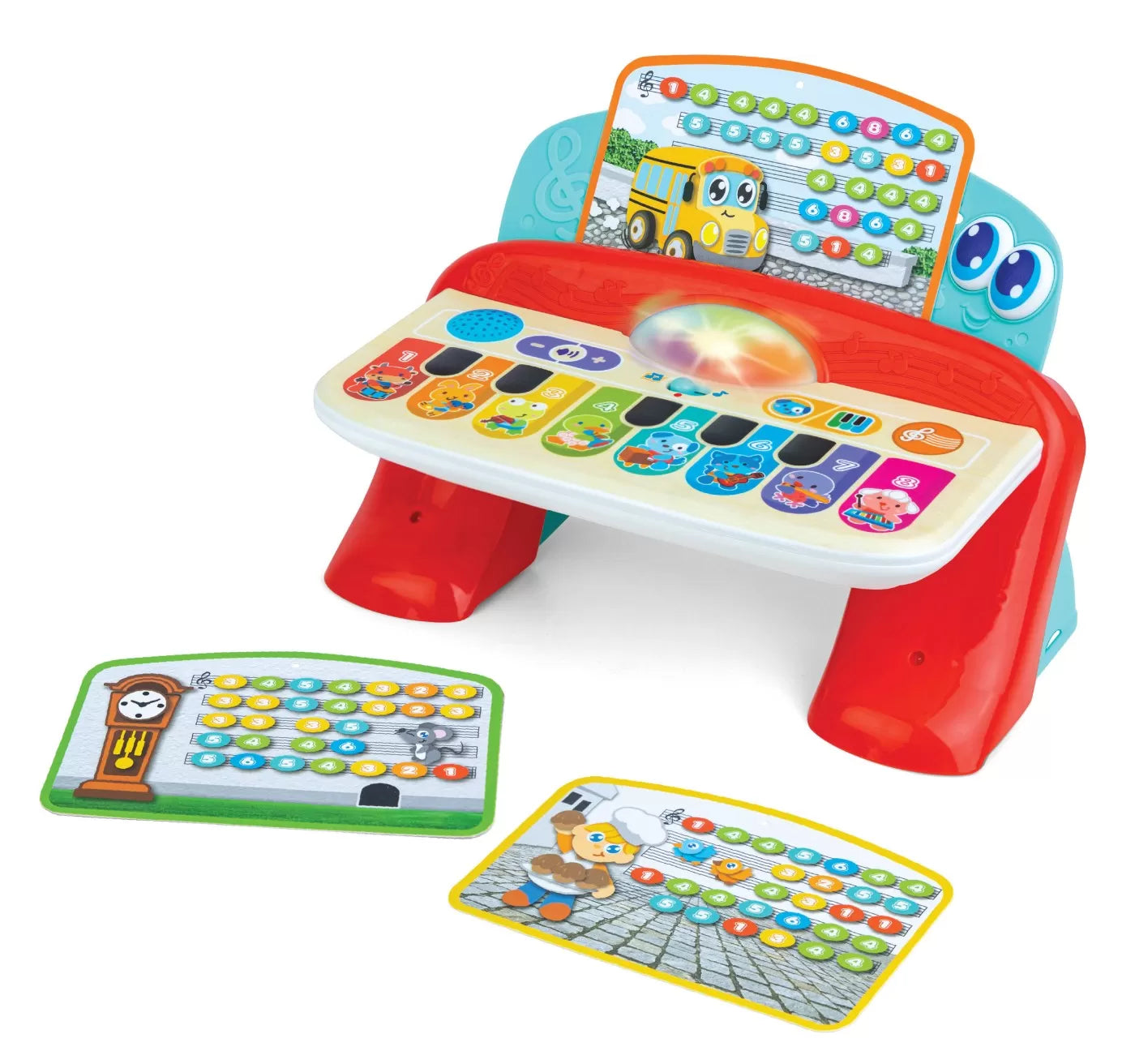 Winfun pian cu sunete si lumini cu 8 taste