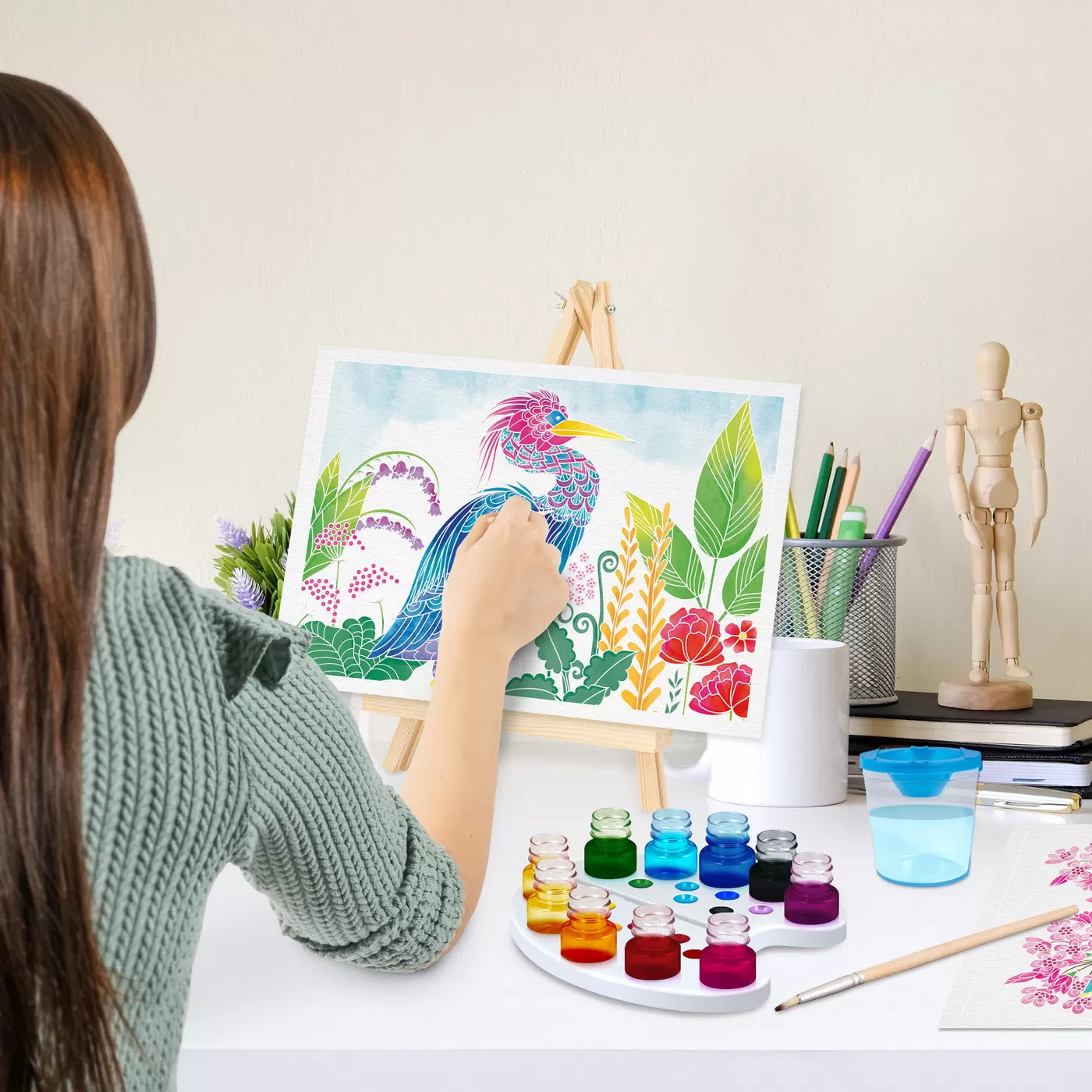 Atelierul de pictura art studio aquarelle