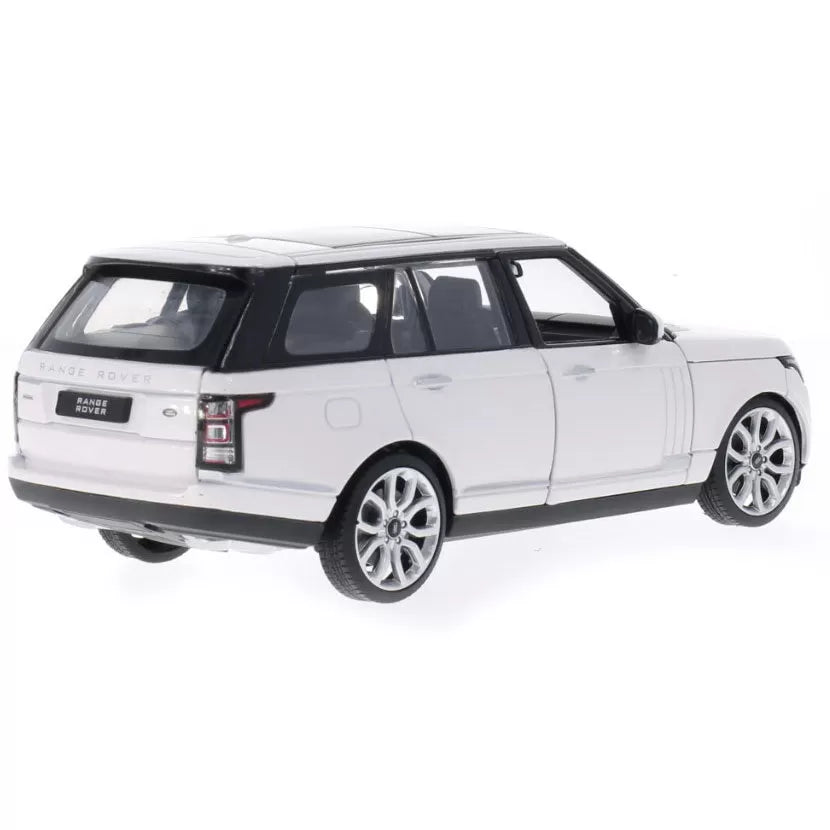 Fehér Range Rover fém játékautó 1-24 méretarányban