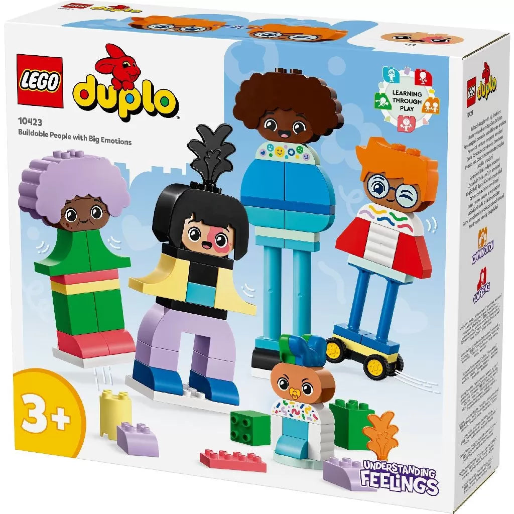 Lego Duplo 10423 - Nagy érzelmekkel teli, összerakható emberek