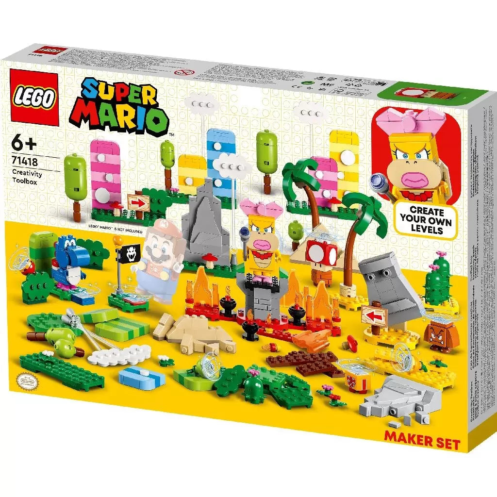 Lego Super Mario Creator Kreatív Szerszámosláda 71418
