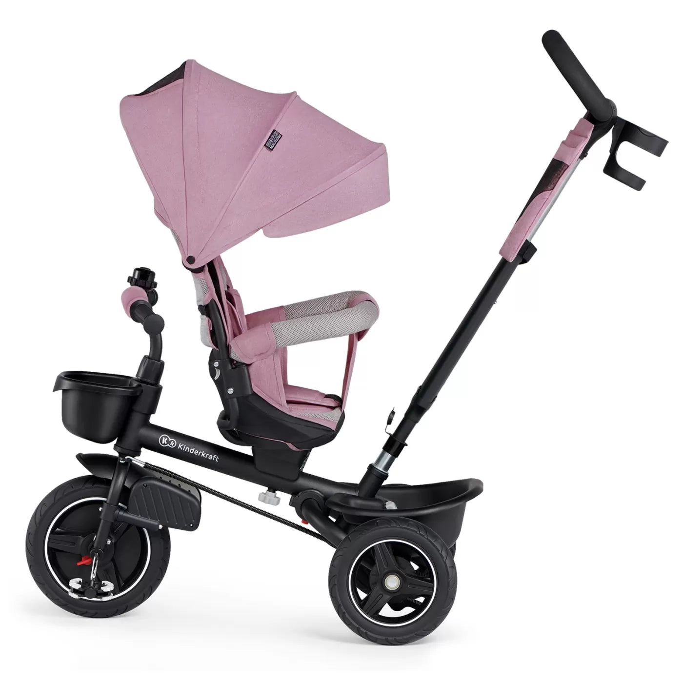 Tricicleta kinderkraft spinstep, pink