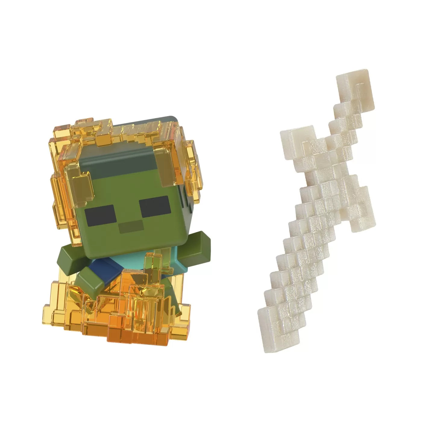 Minecraft mini módú bányászati felfedezőkészlet szürke és fehér