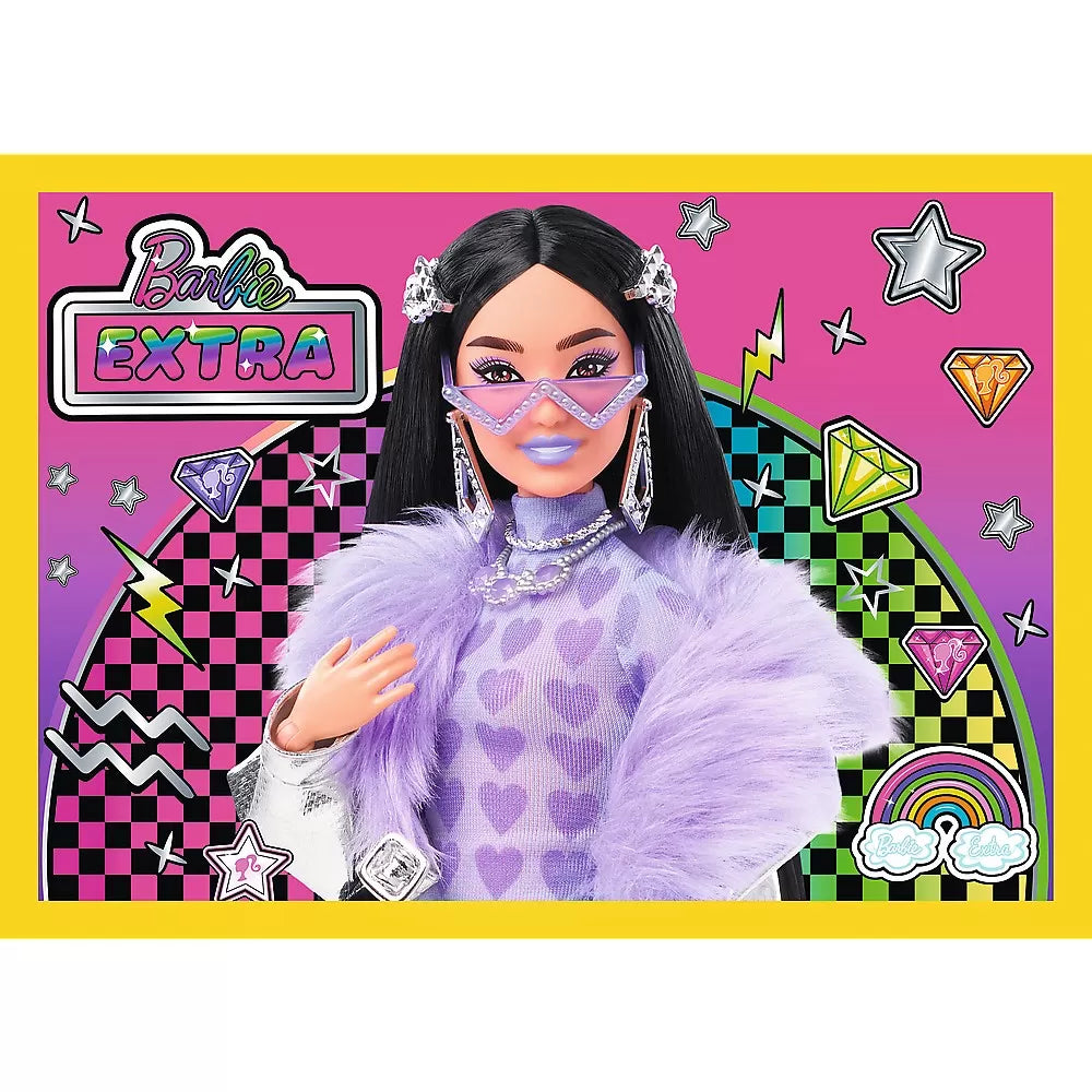 Trefl 4 az 1-ben Barbie Wonder World Puzzle