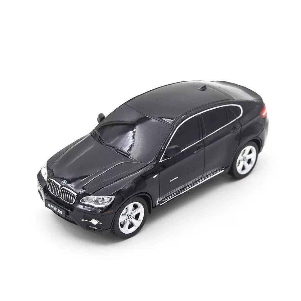 Masina cu telecomanda bmw x6 negru cu scara 1 la 24