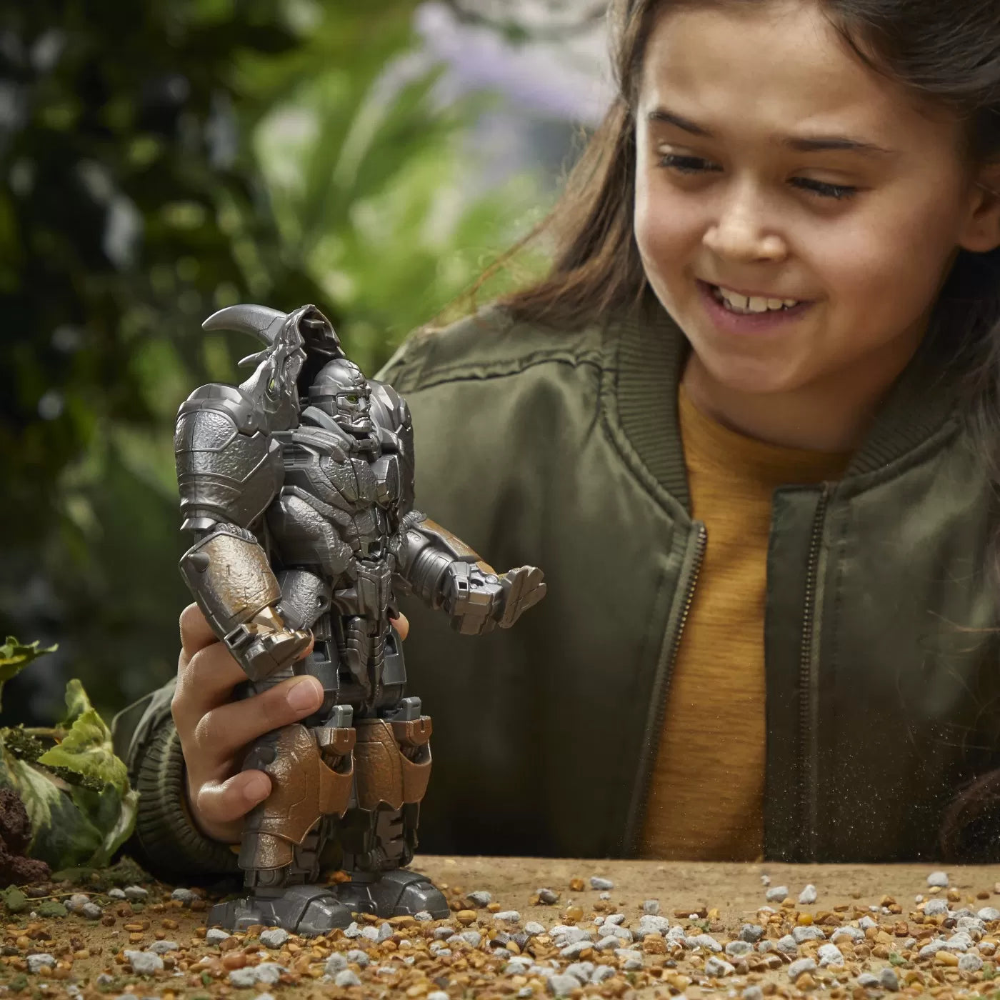 Transformers 7 smash changers figurina rhinox 23cm