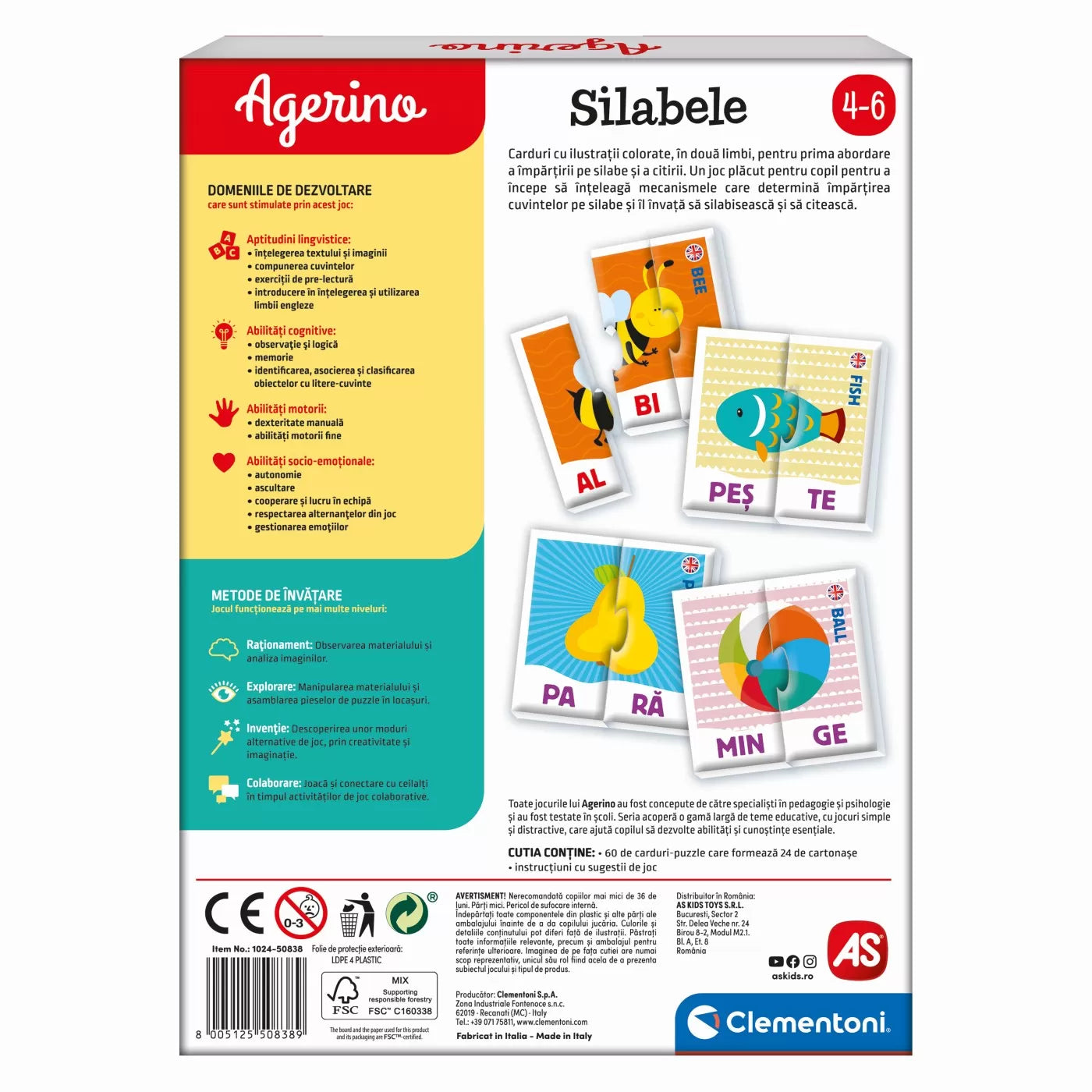 Agerino silabele educativ