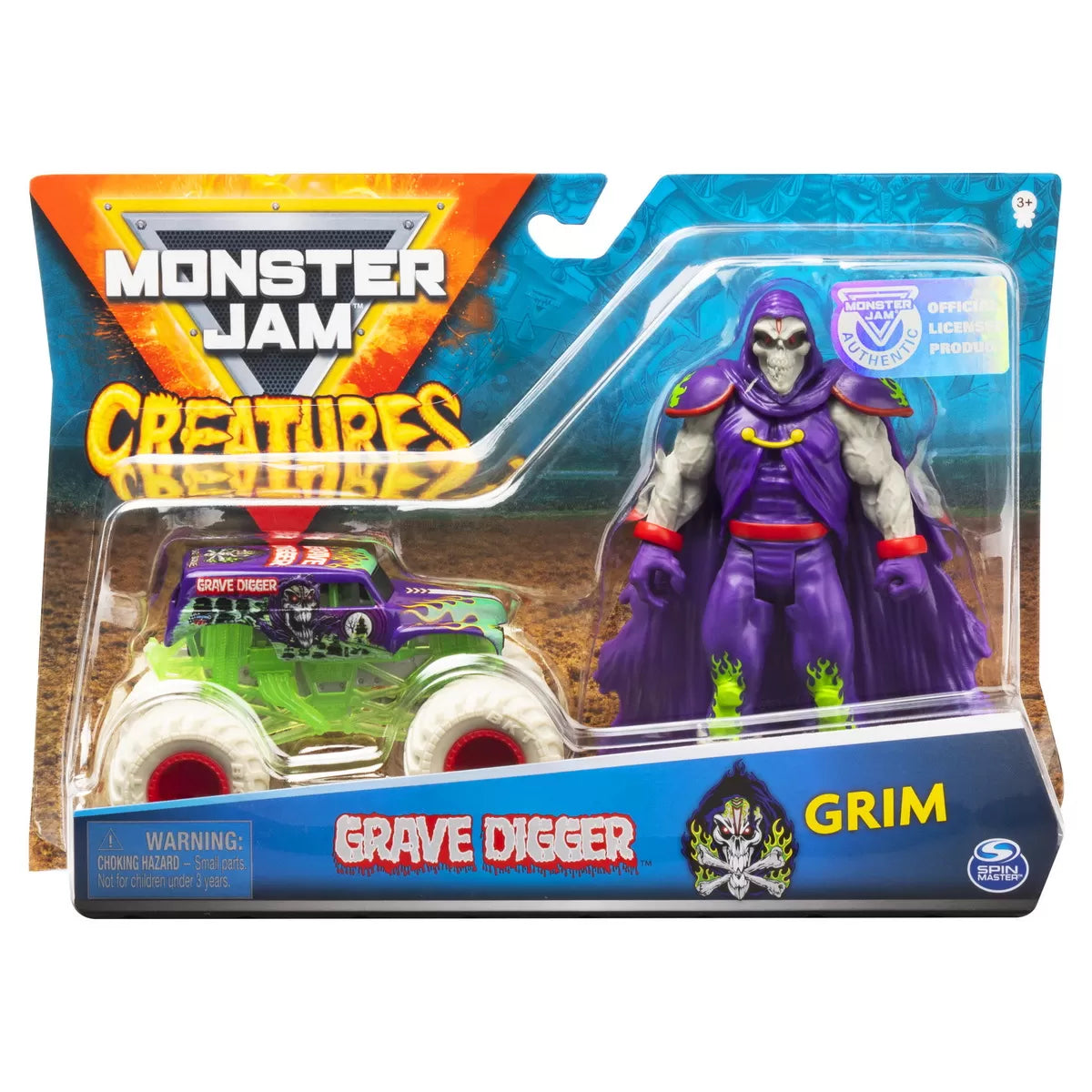 Monster jam modell sírásó és komor
