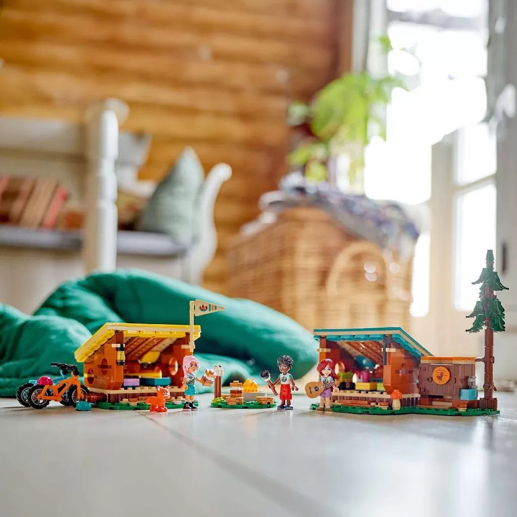 Lego friends cabane confortabile in tabara de aventuri 42624