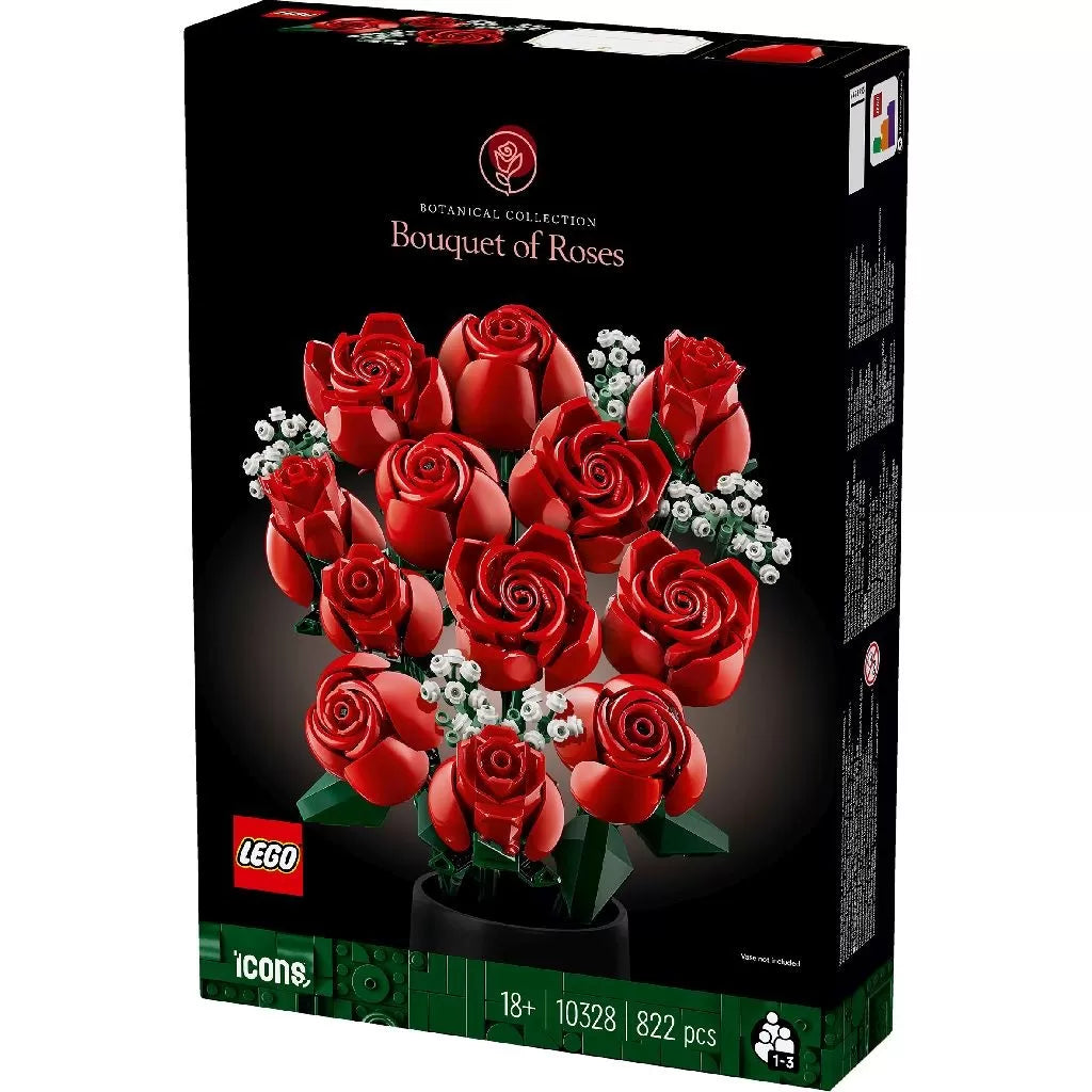 Lego ikonok rózsacsokor 10328