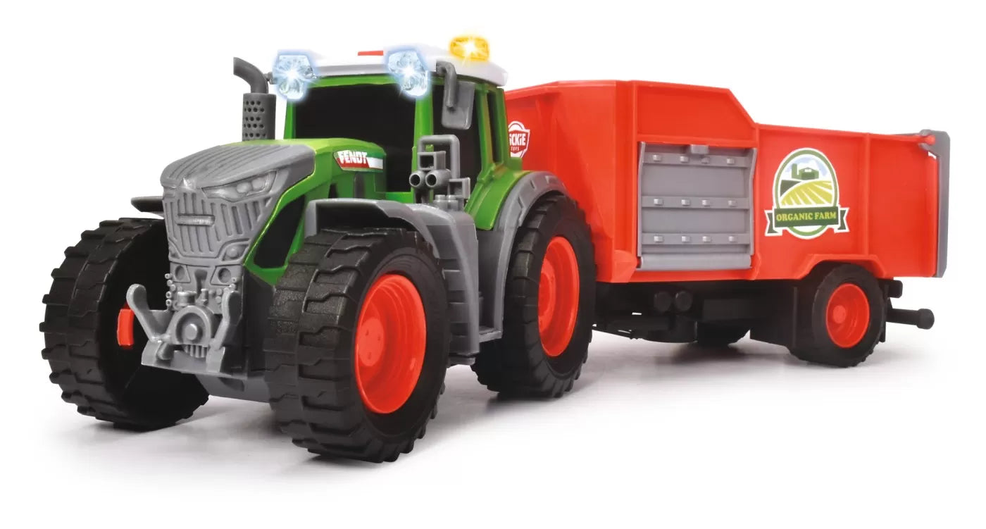 Dickie Fendt traktor utánfutóval