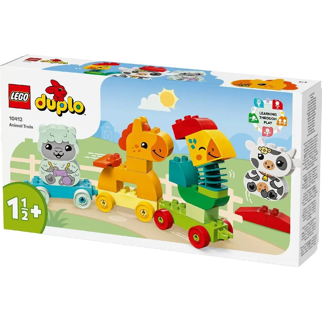Lego duplo tren cu animale 10412