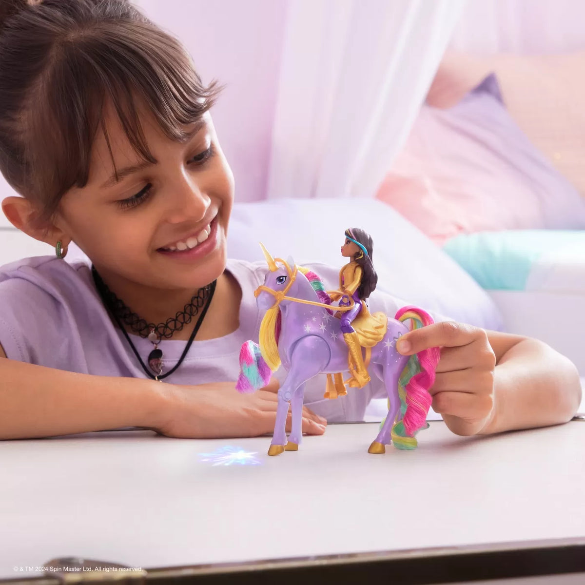 Unicorn academy set papusa sophia si unicornul lightstar