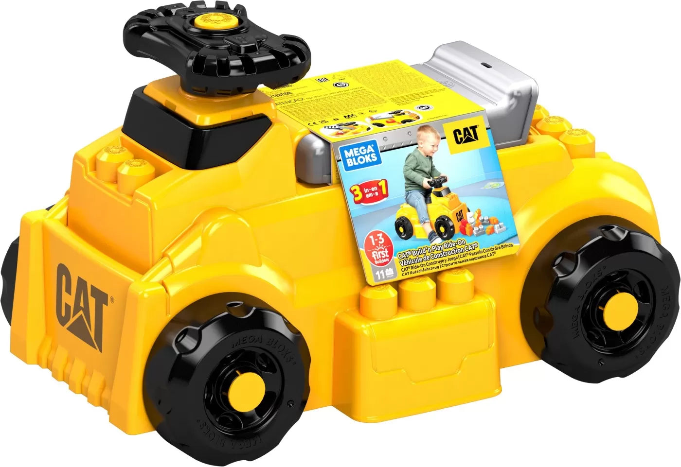 Mega Bloks építőipari jármű macska 10 darabos