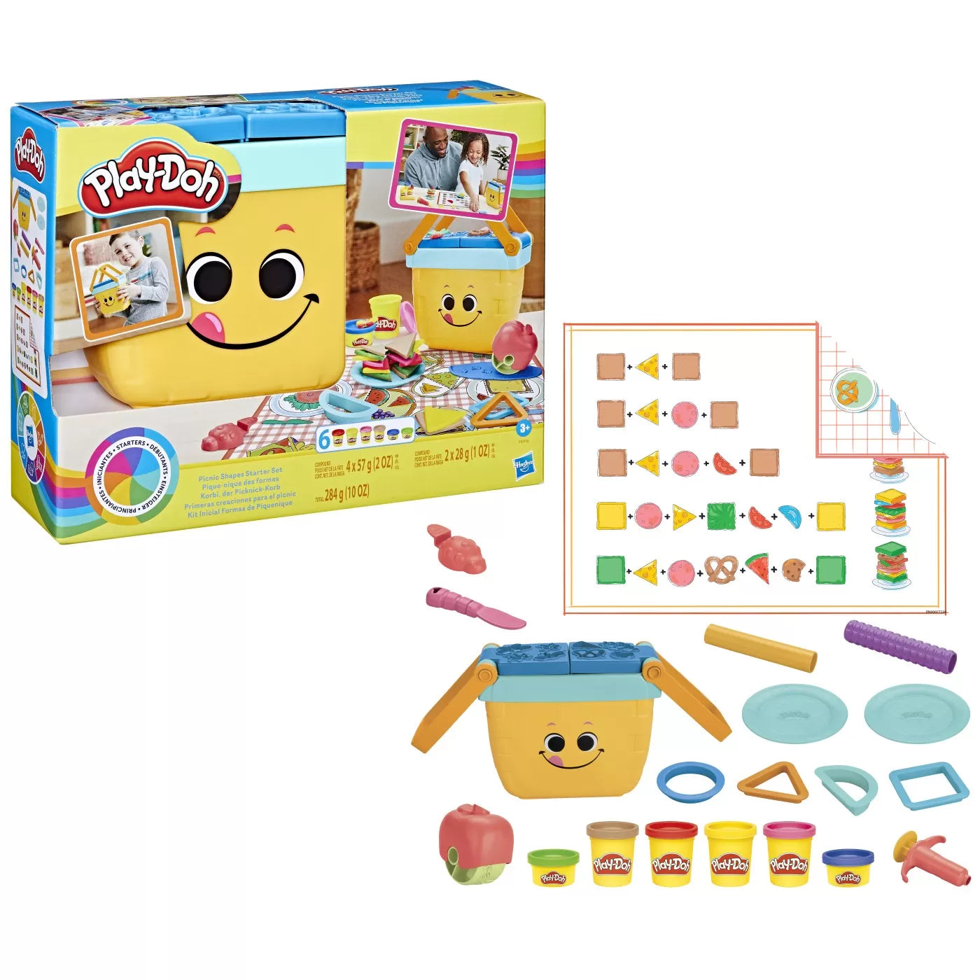 Play-Doh piknikkészlet és formák