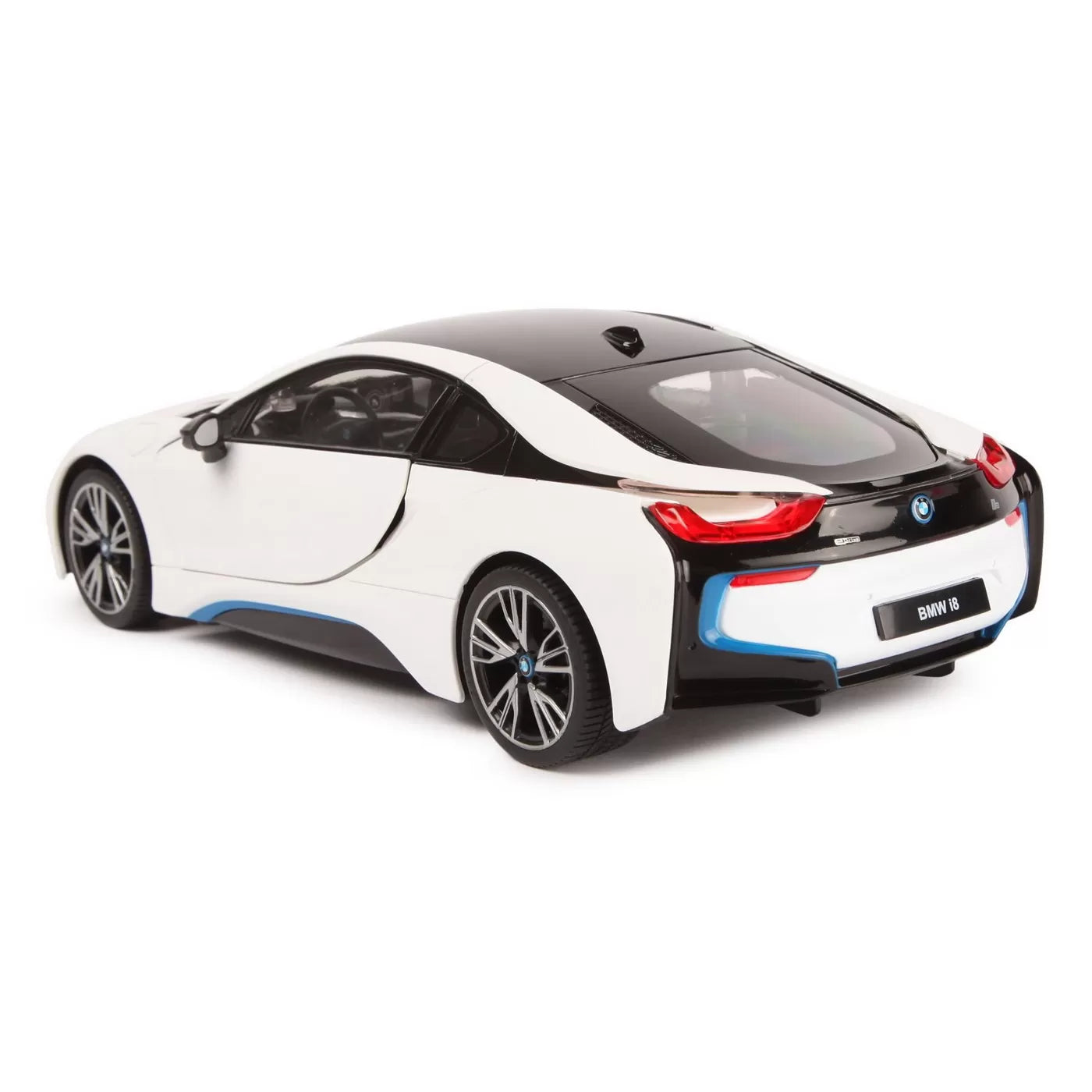 Távirányítós autó bmw i8 fehér 1-14 méretarányú