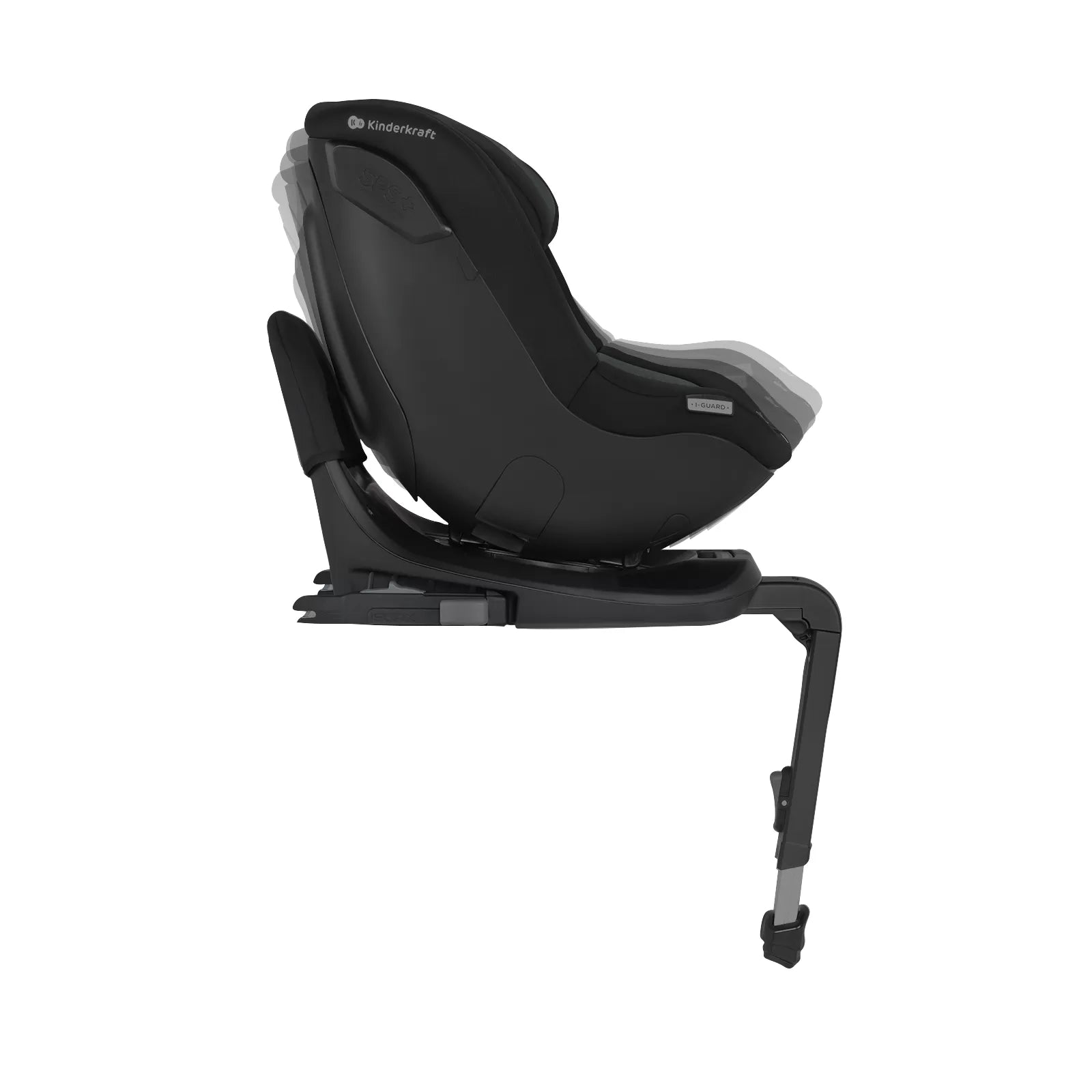 Scaun auto kinderkraft i-guard i-size 40-105 cm, black