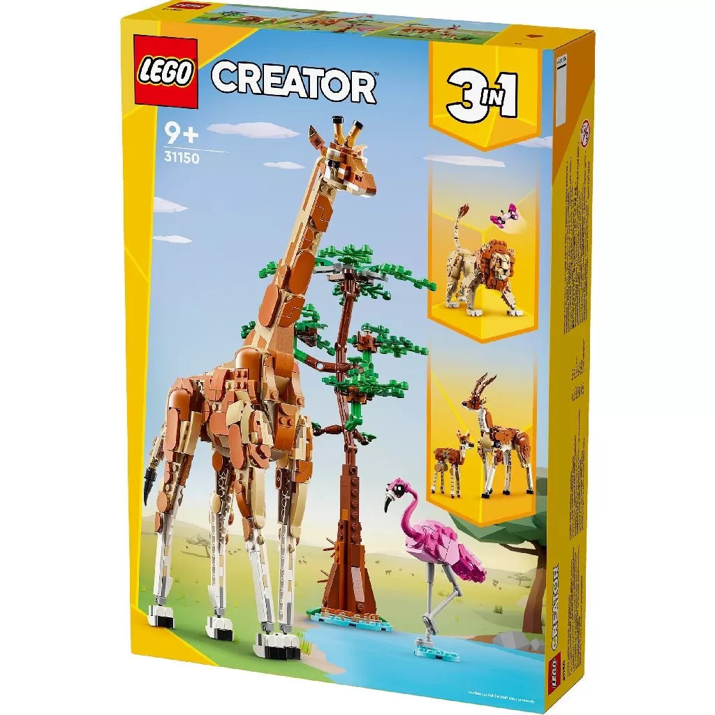 Lego Creator 3 az 1-ben Szafari vadállatok 31150