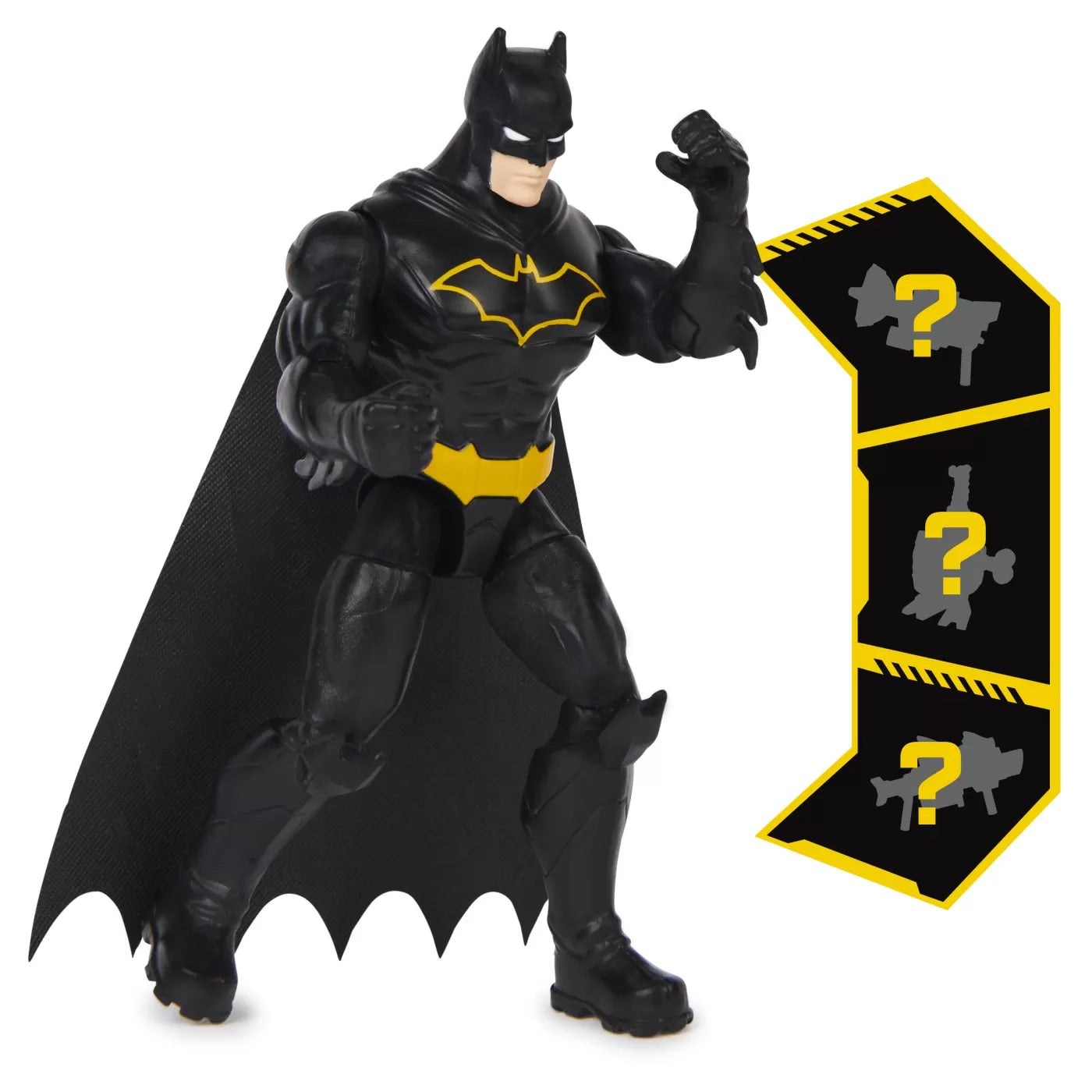 10 cm-es, csuklós Batman figura 3 meglepetés kiegészítővel